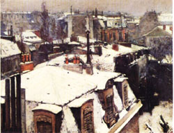 Rooftops in the Snow